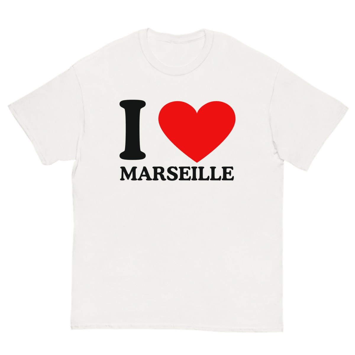 T-Shirt I Love Marseille - Cop Ta Sape