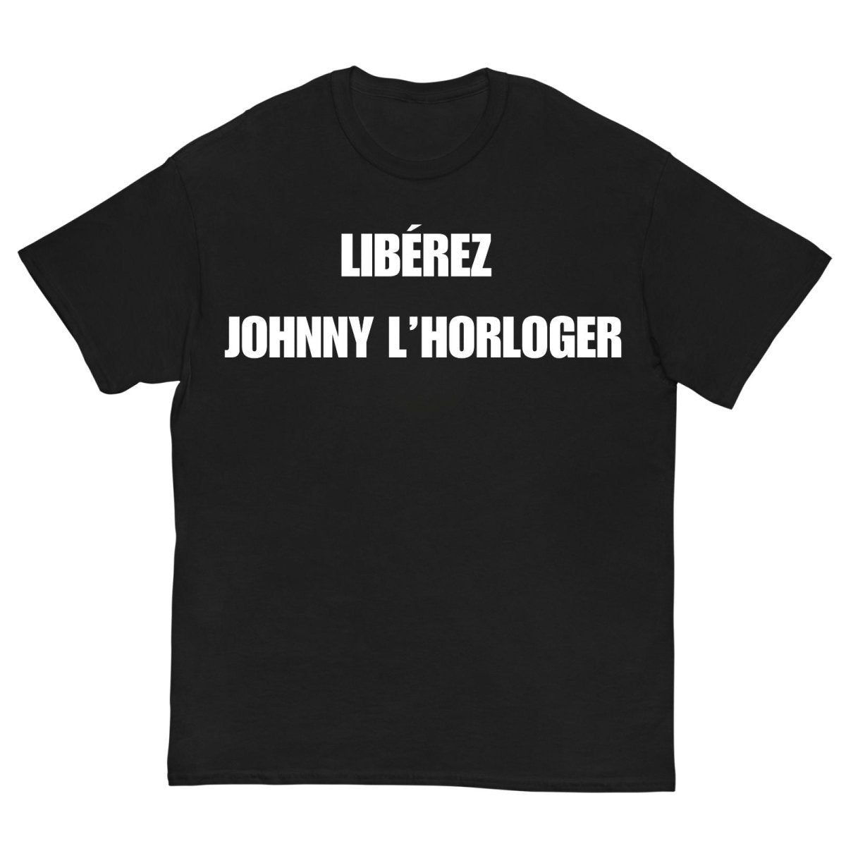 T-shirt LIBÉREZ JOHNNY L’HORLOGER - Cop Ta Sape
