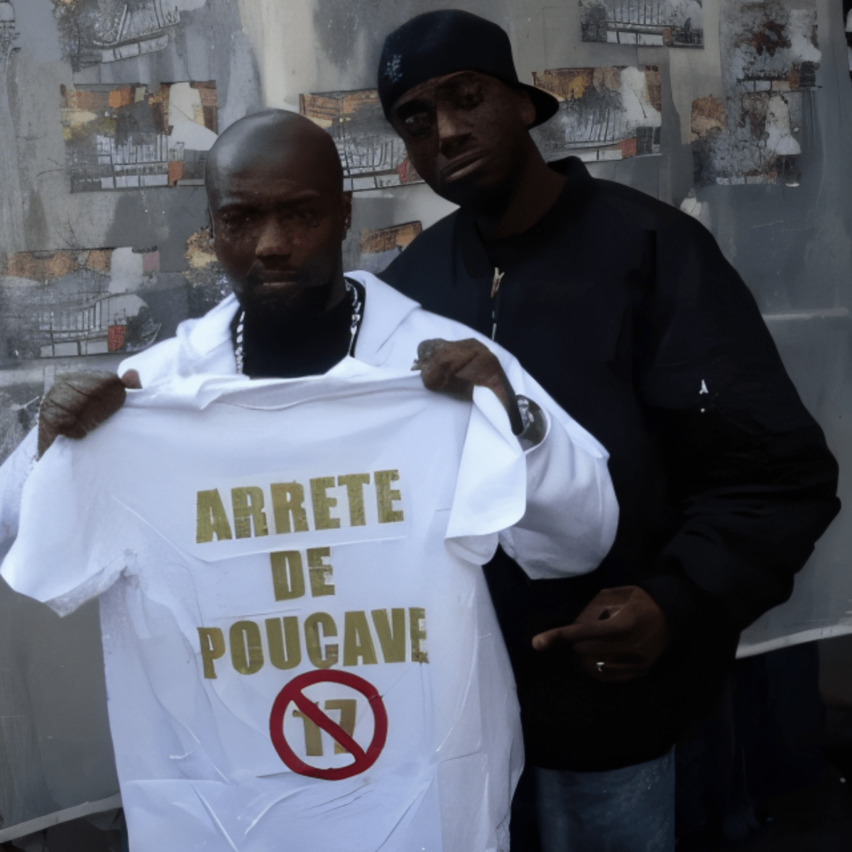 T-Shirt Arrête De Poucave - Cop Ta Sape