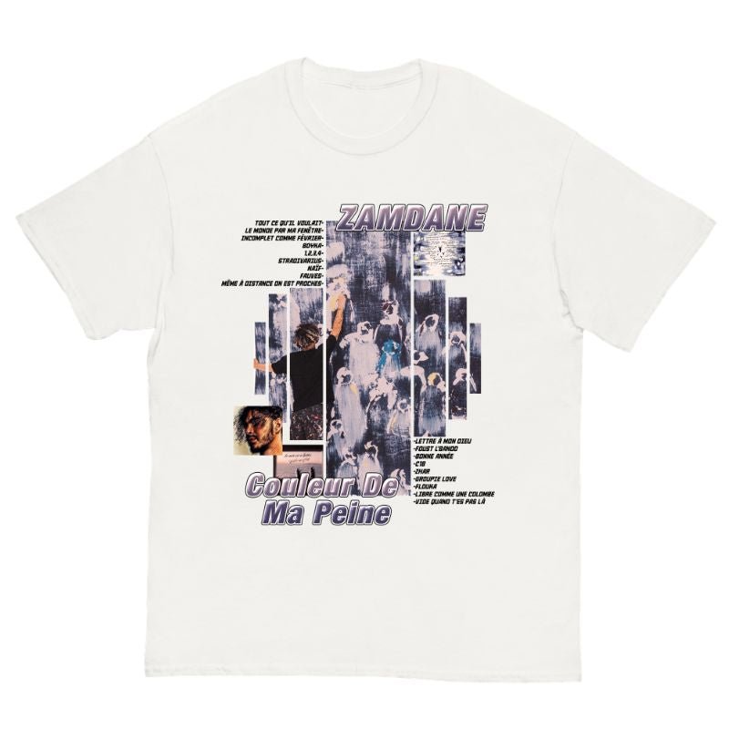 T-shirt Zamdane Couleur de ma Peine - Cop Ta Sape