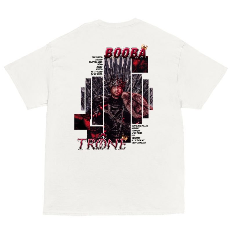 T-shirt Booba Trône - Cop Ta Sape
