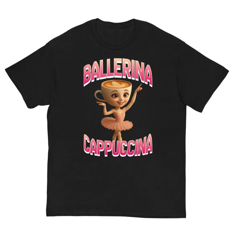 T-Shirt Brainrot Bellerina Cappucina - Cop Ta Sape