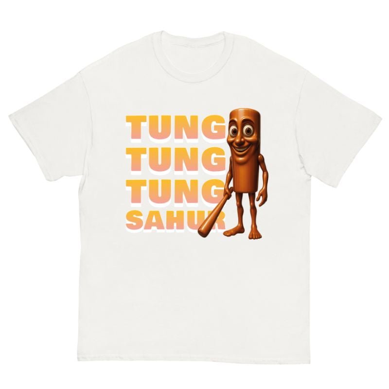T-Shirt Brainrot Tung Tung Tung Sahur - Cop Ta Sape