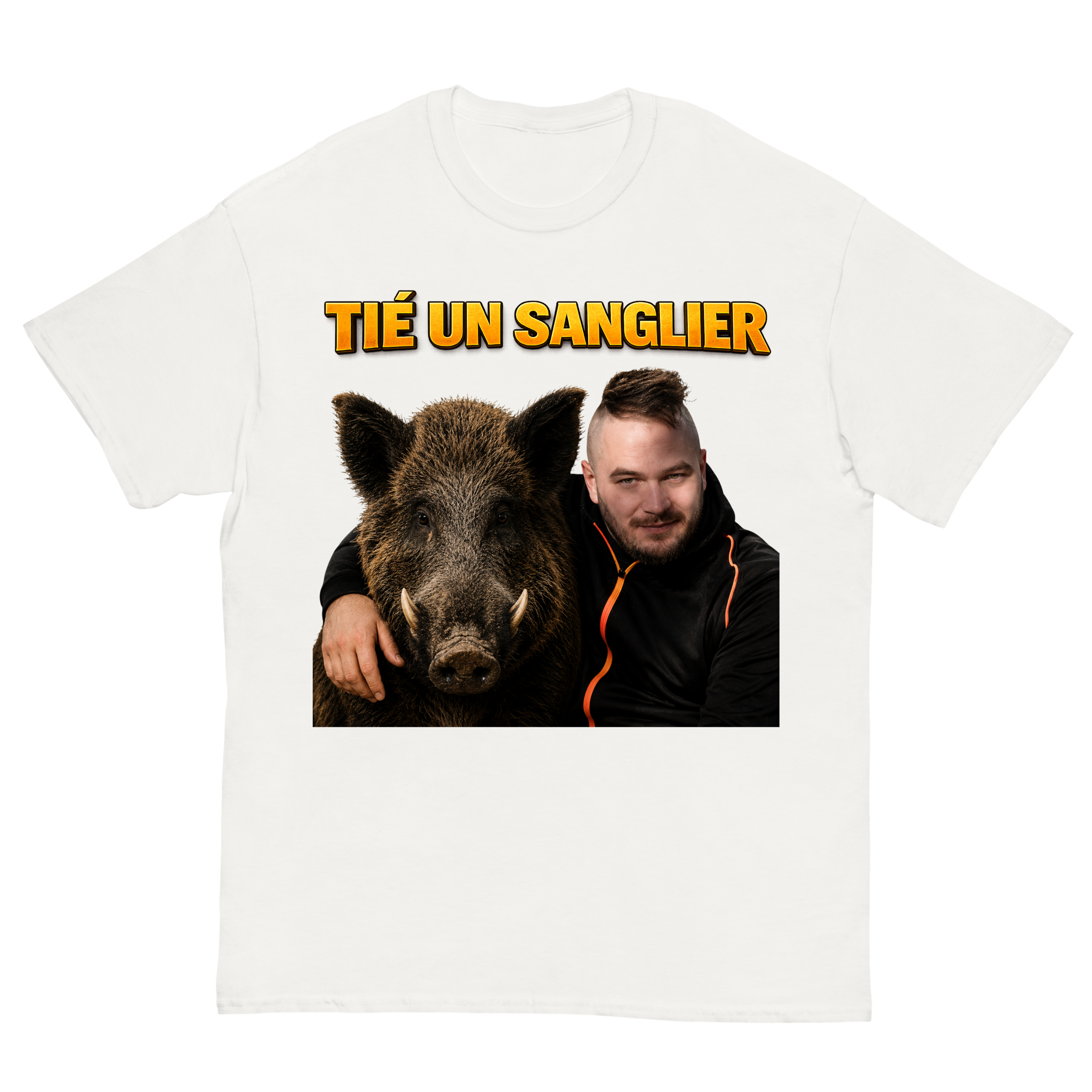 T-shirt Tié Un Sanglier Jul