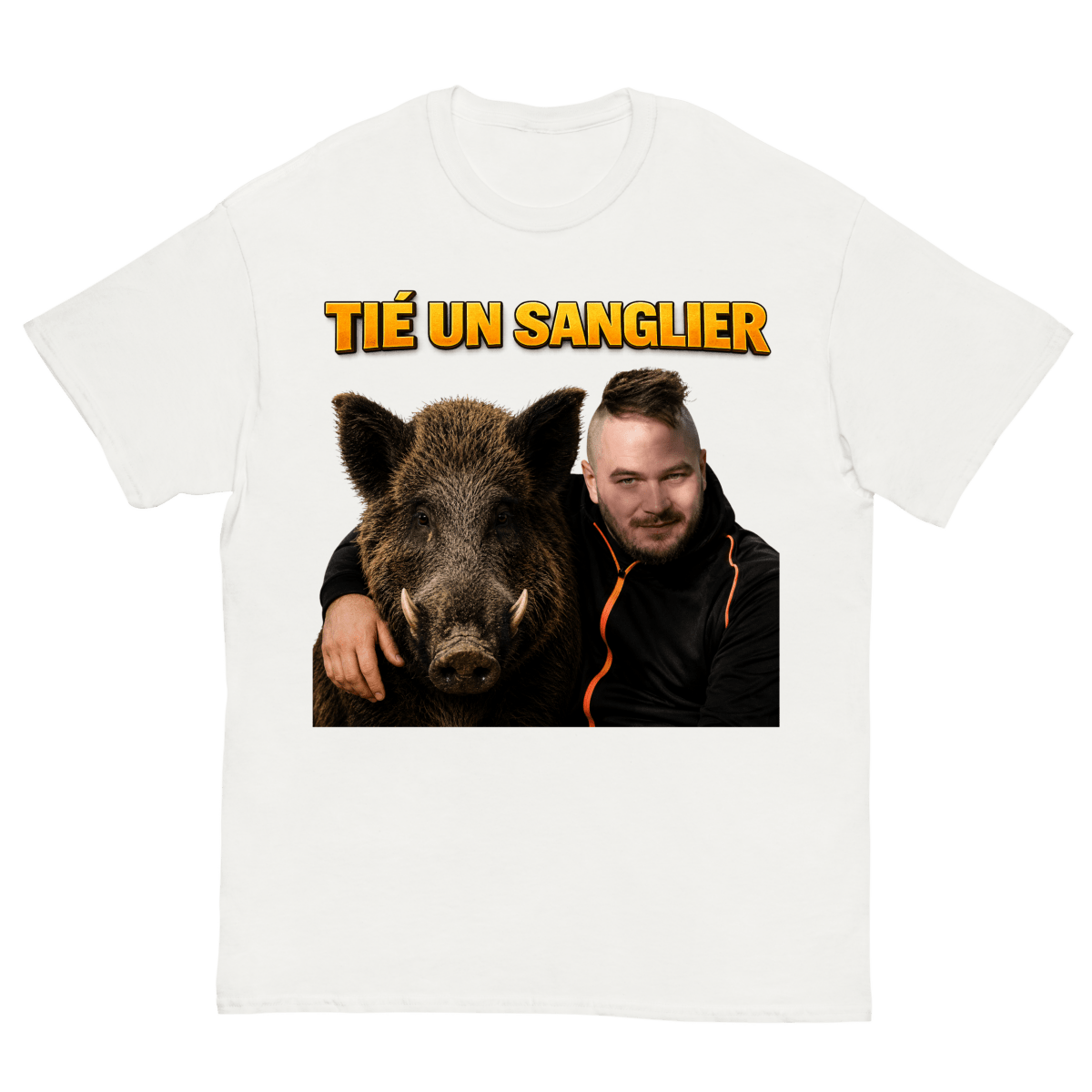 T-shirt Tié Un Sanglier Jul - Cop Ta Sape