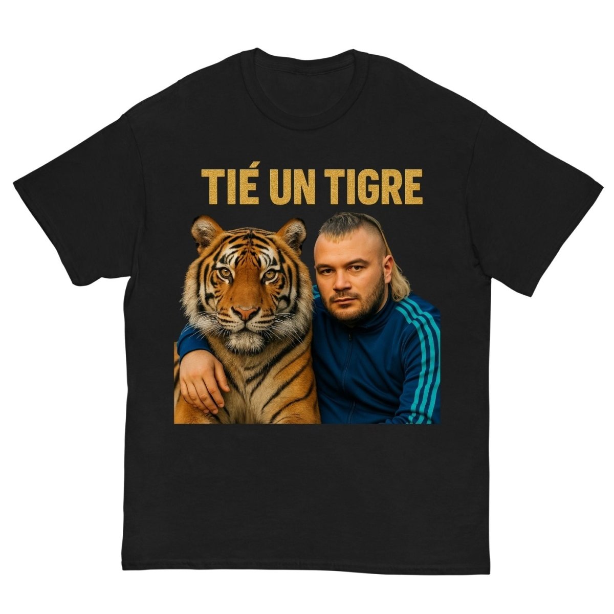 T-Shirt Jul Tié Un Tigre - Cop Ta Sape