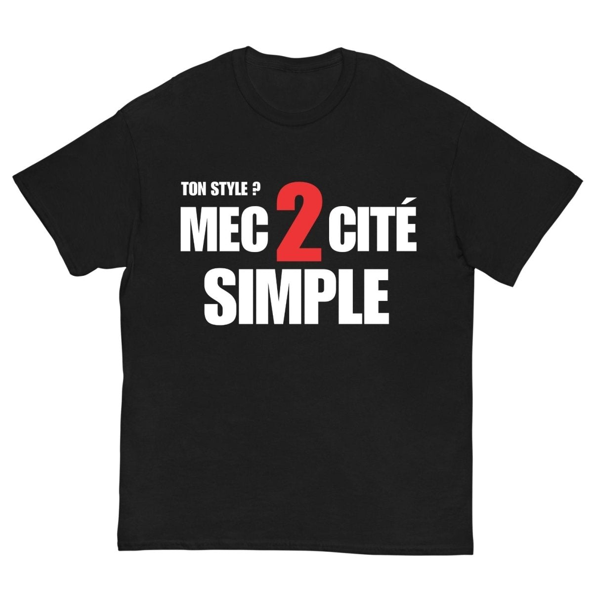 T-shirt Mec 2 Cité Simple - Cop Ta Sape