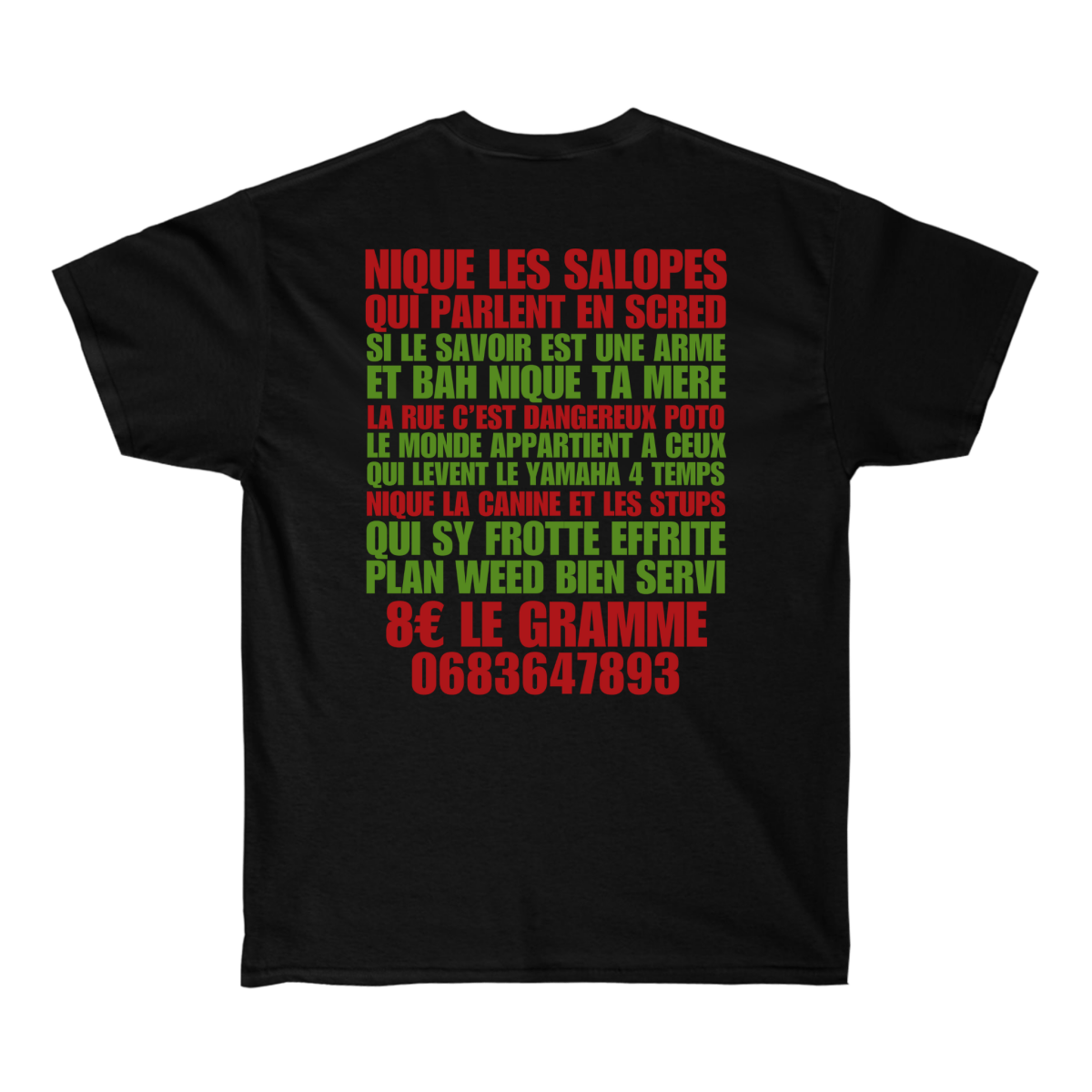 T-shirt YOUNG 1 - PACT Personnalisable - Cop Ta Sape