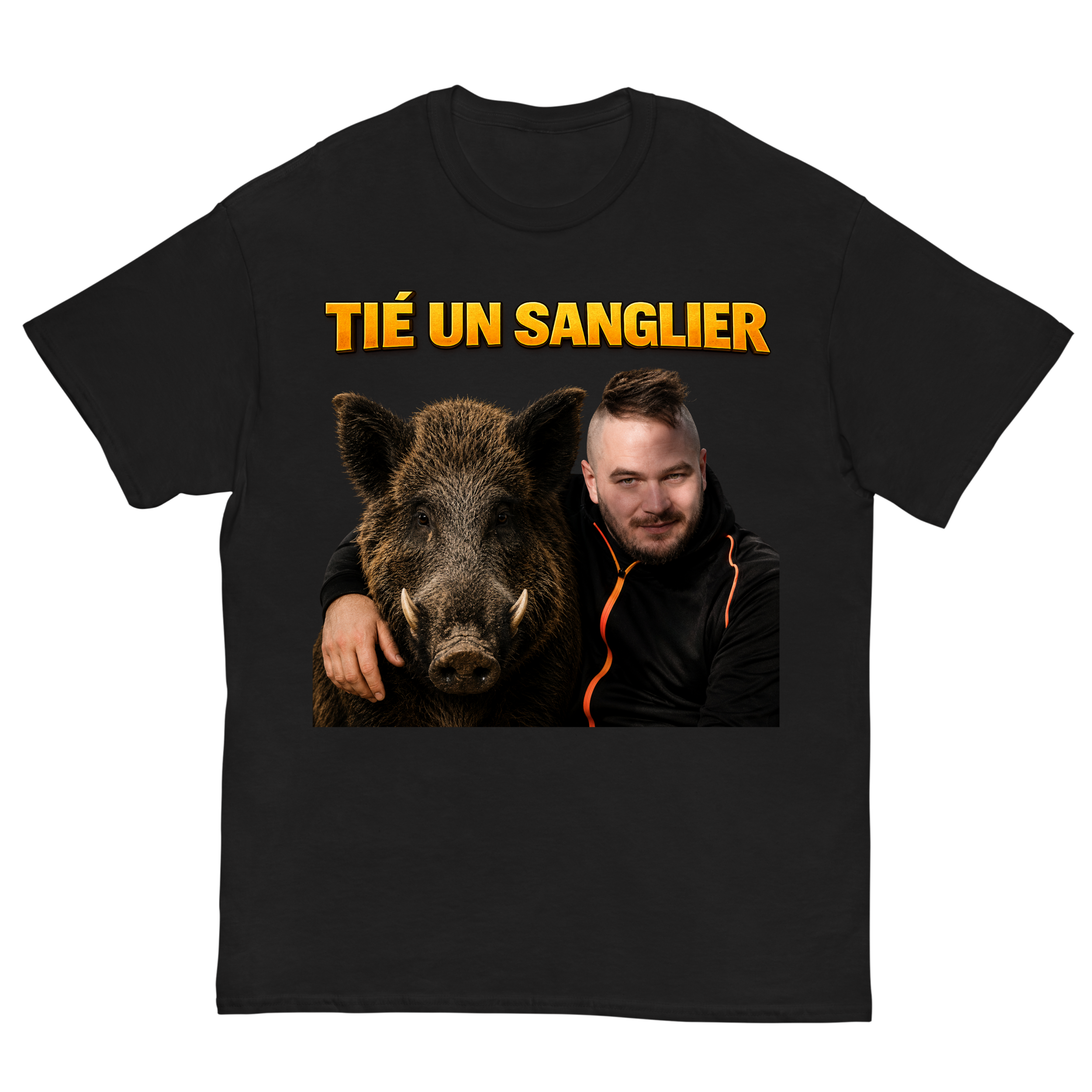 T-shirt Tié Un Sanglier Jul