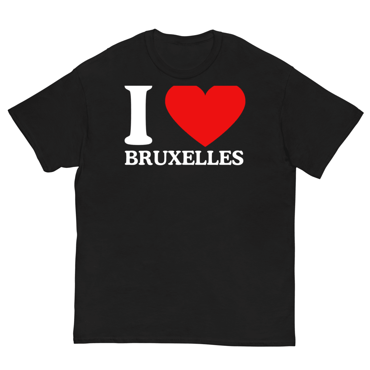 T-Shirt I Love Bruxelles - Cop Ta Sape