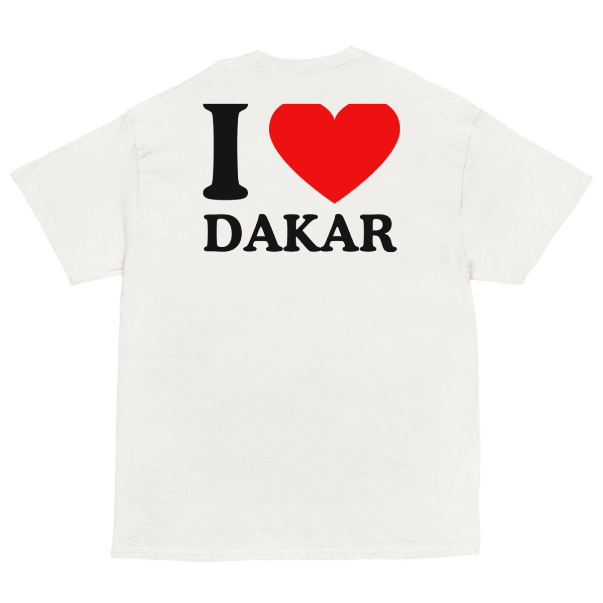 T-Shirt I Love Dakar - Cop Ta Sape