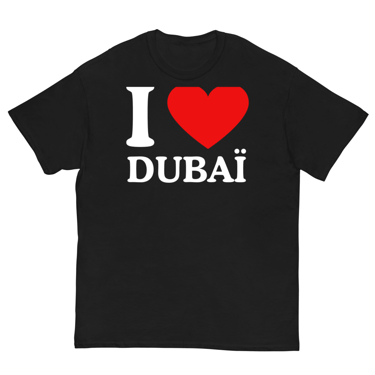 T-Shirt I Love Dubaï - Cop Ta Sape