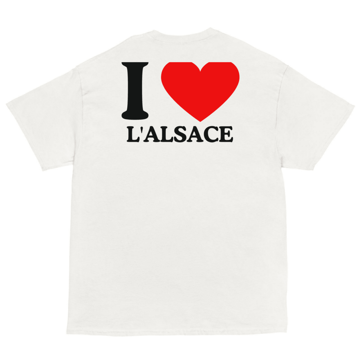 T-Shirt I Love L'Alsace - Cop Ta Sape
