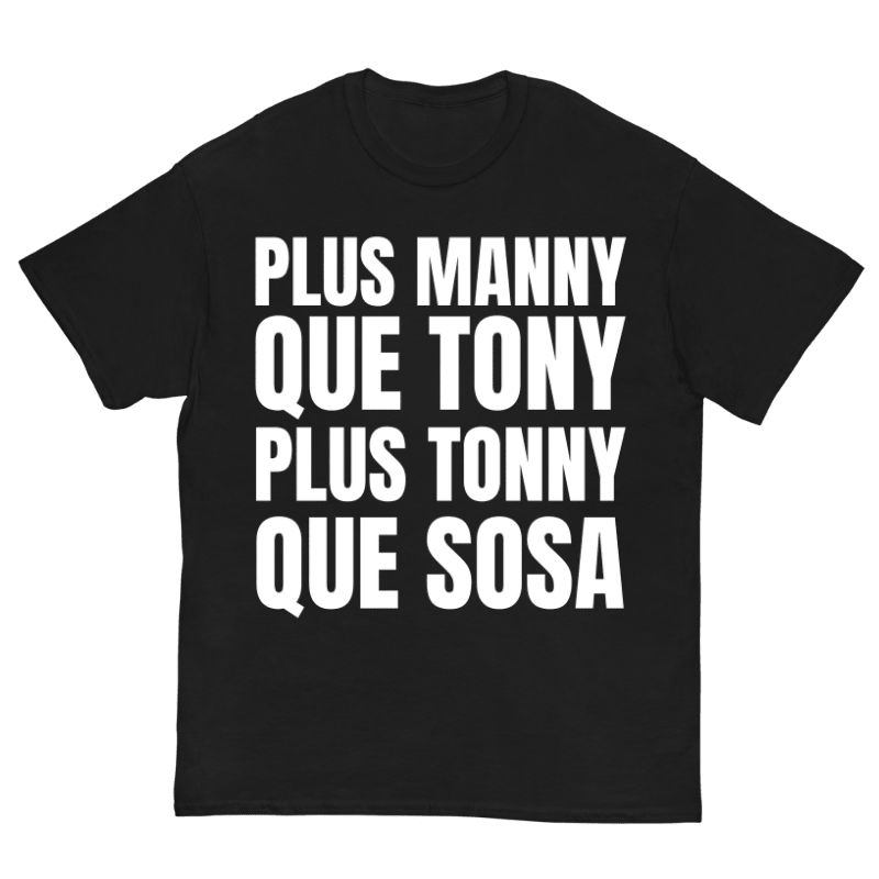 T-Shirt PNL Plus Manny Que Tony Plus Tonny Que Sosa - Cop Ta Sape