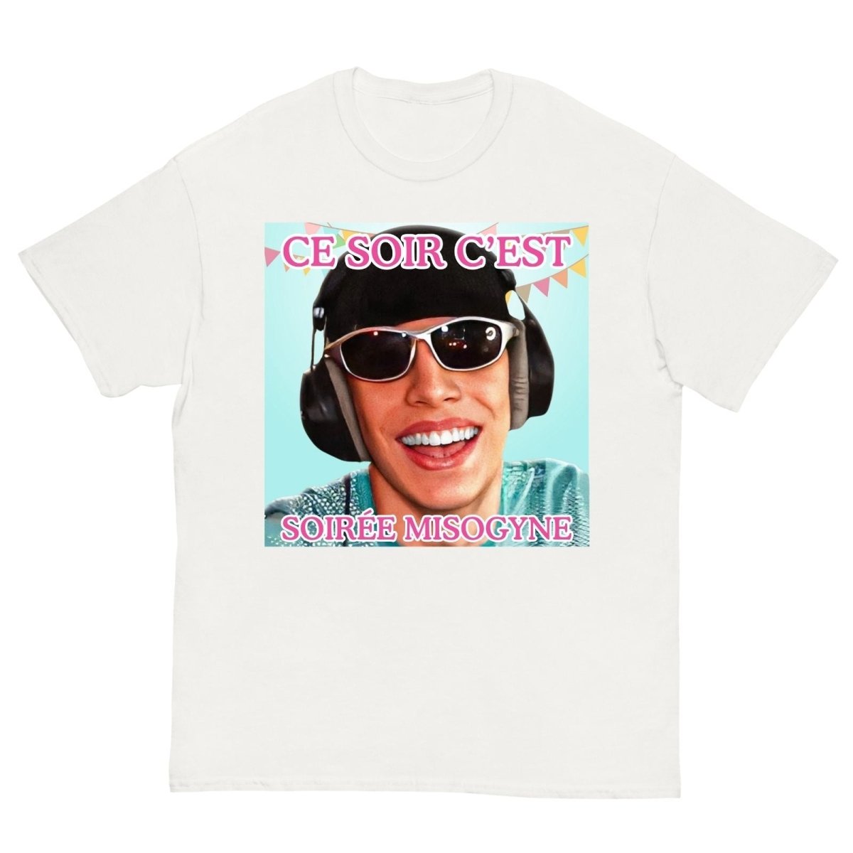 T-Shirt Anyme Soirée Misogyne - Cop Ta Sape