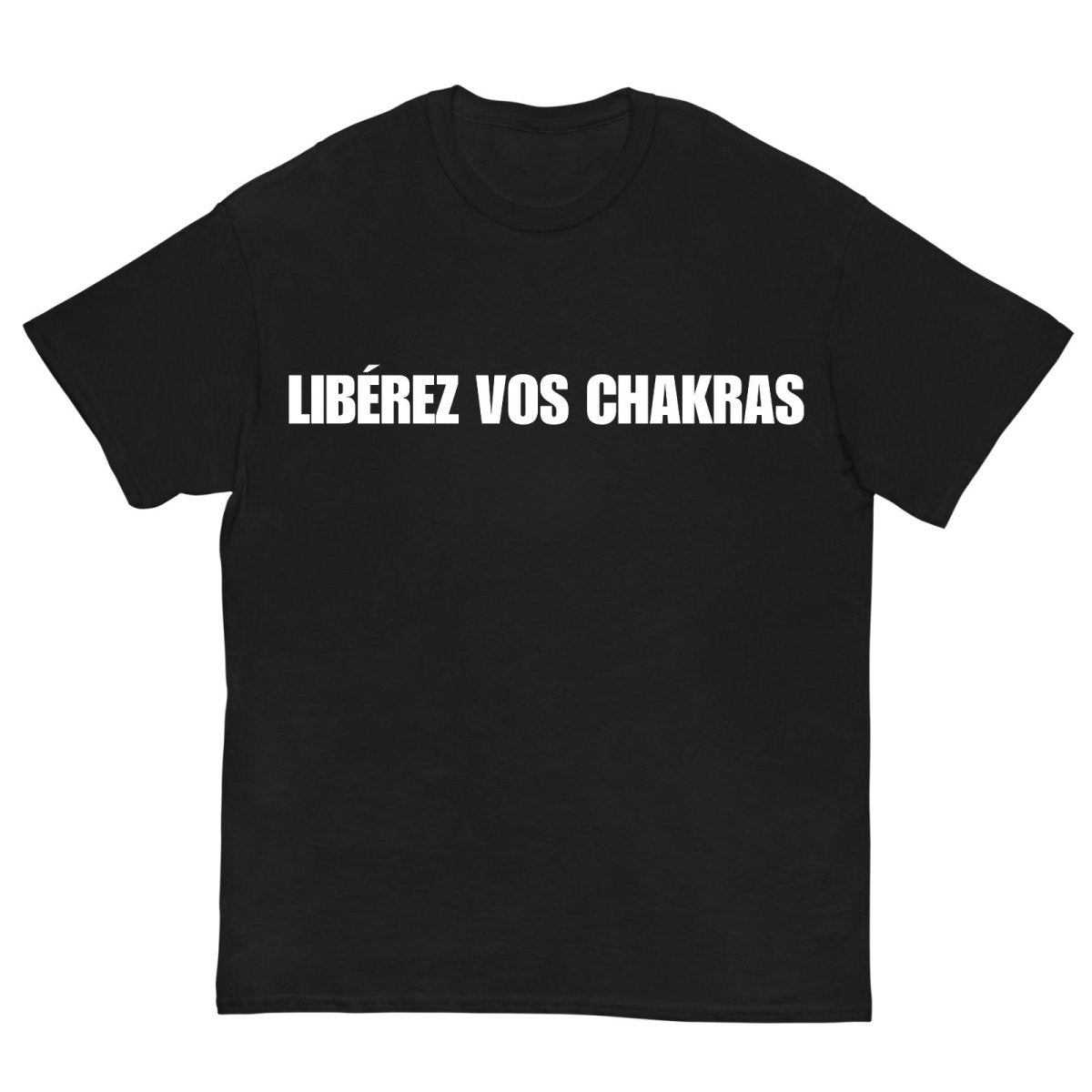 T-shirt LIBÉREZ VOS CHAKRAS - Cop Ta Sape