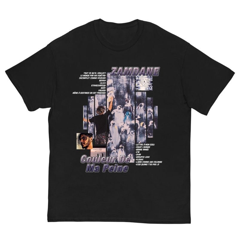 T-shirt Zamdane Couleur de ma Peine - Cop Ta Sape