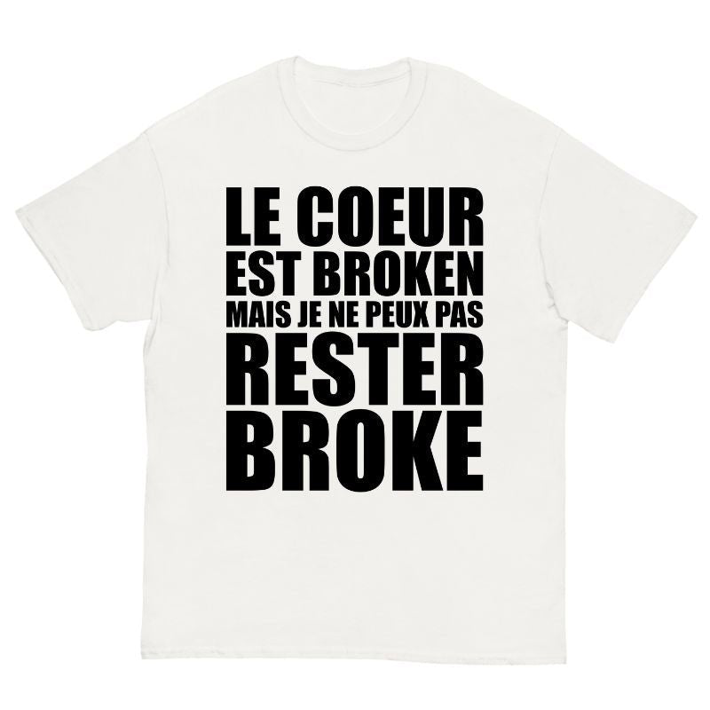 Tee-shirt j ai la main sur le cœur humour