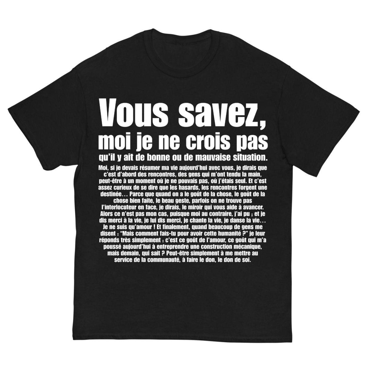 T-Shirt Citation Otis « Vous Savez… » - Cop Ta Sape