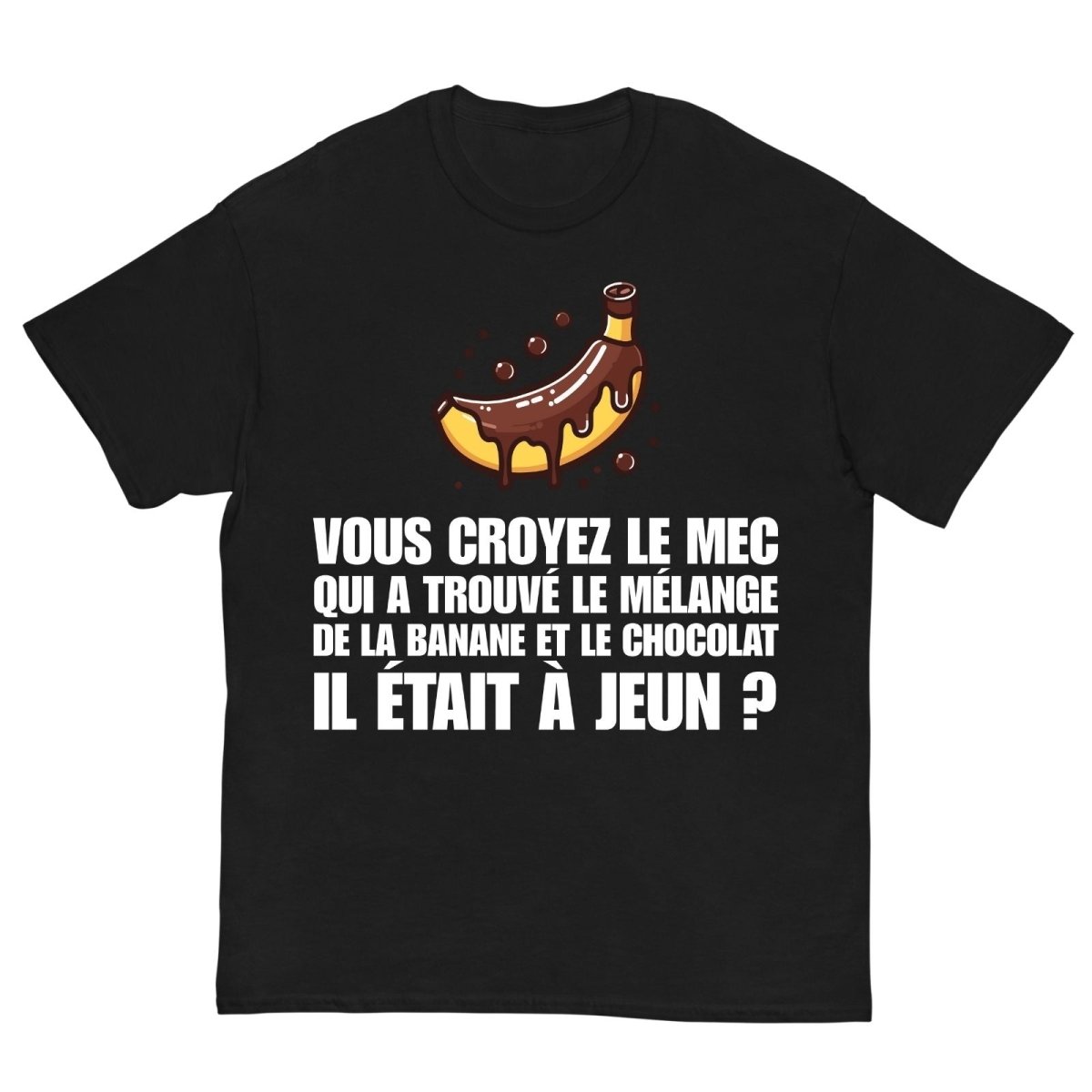 T-Shirt GAZO Banane Chocolat - Cop Ta Sape