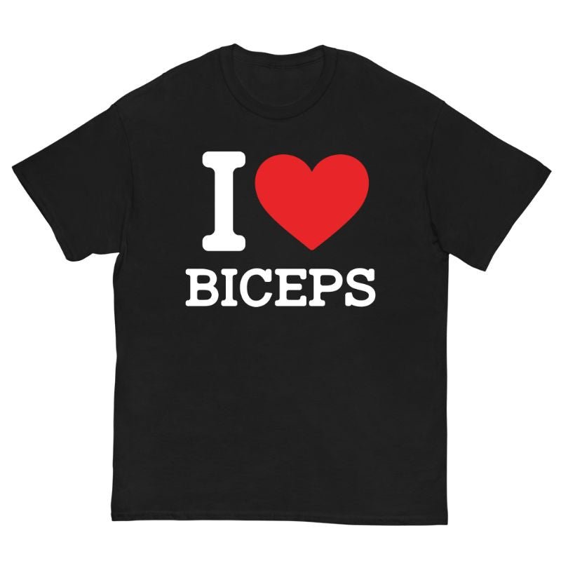 T-Shirt I Love Biceps - Cop Ta Sape