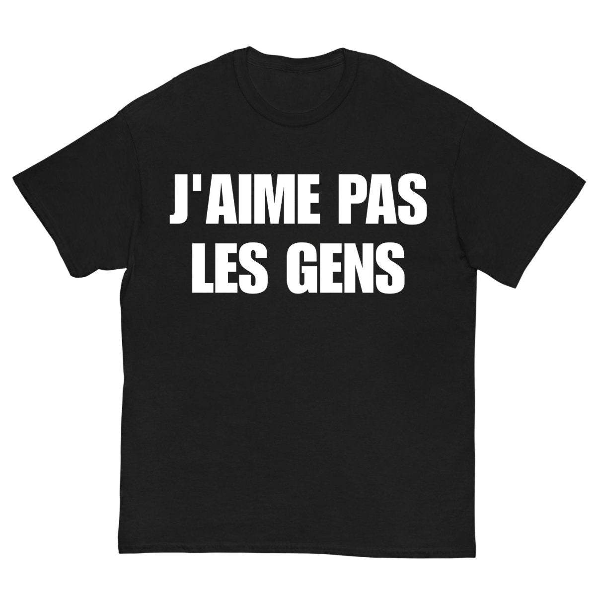 T-Shirt J'aime Pas Les Gens - Cop Ta Sape