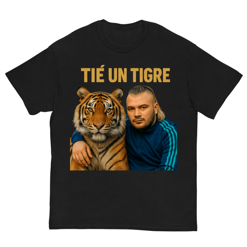 T-Shirt Jul Tié Un Tigre - Cop Ta Sape