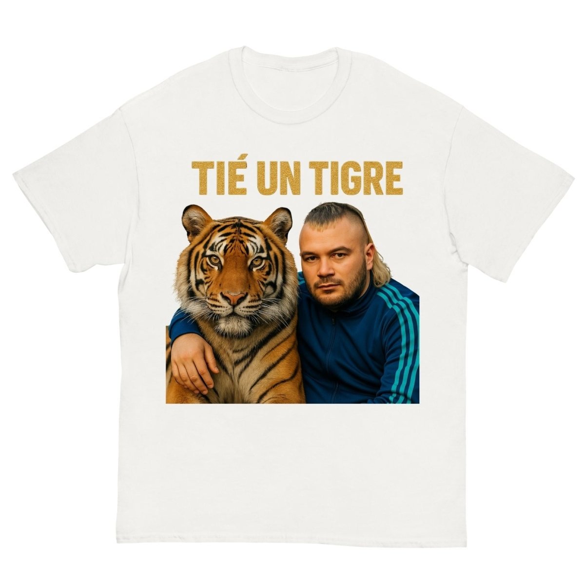 T-Shirt Jul Tié Un Tigre - Cop Ta Sape