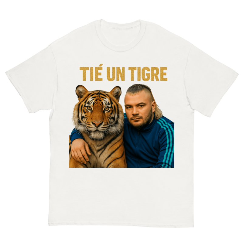 T-Shirt Jul Tié Un Tigre - Cop Ta Sape