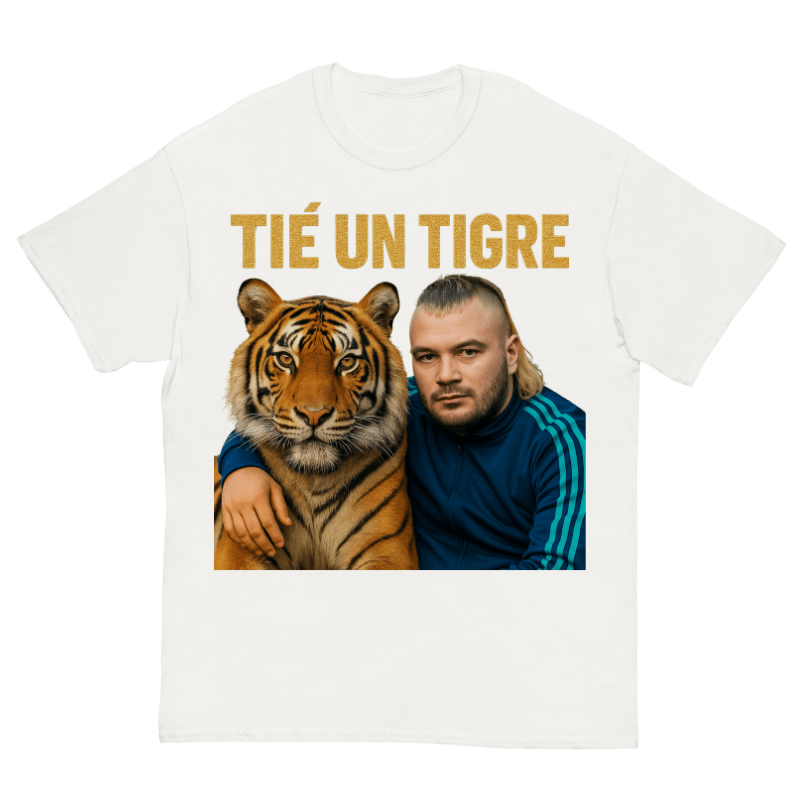 T-Shirt Jul Tié Un Tigre - Cop Ta Sape