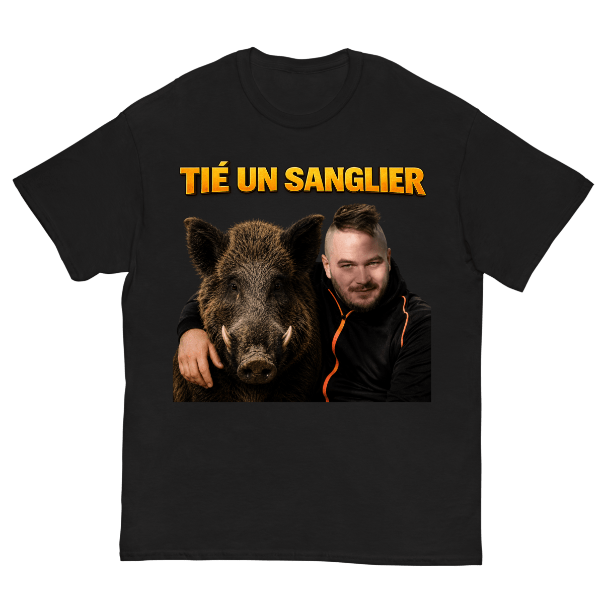 T-shirt Tié Un Sanglier Jul - Cop Ta Sape