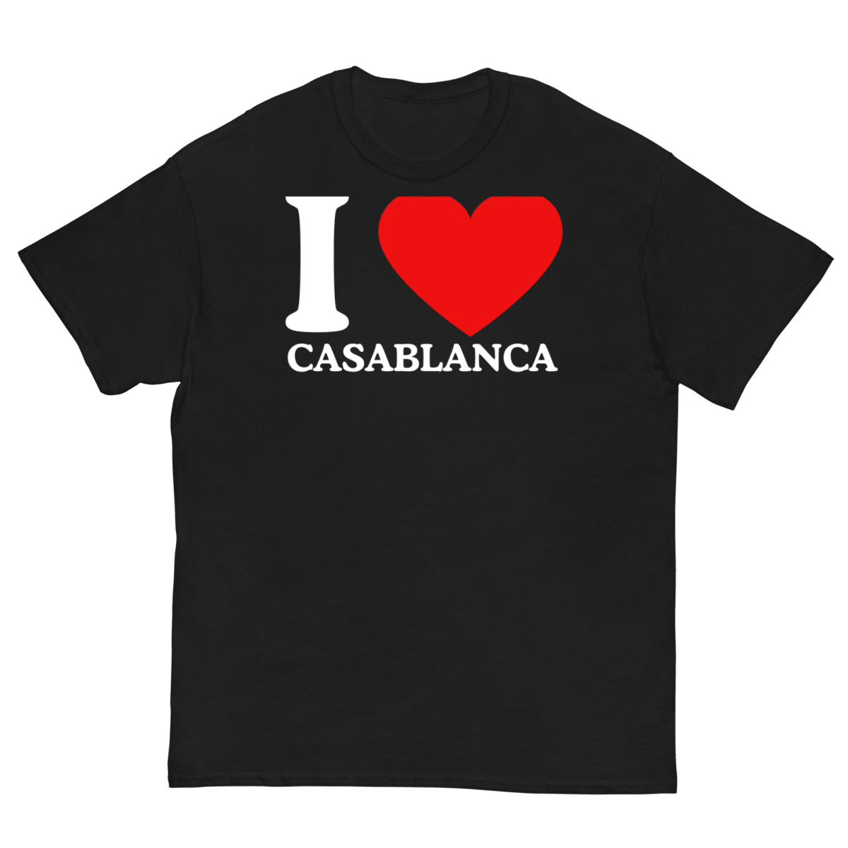T-Shirt I Love Casablanca - Cop Ta Sape