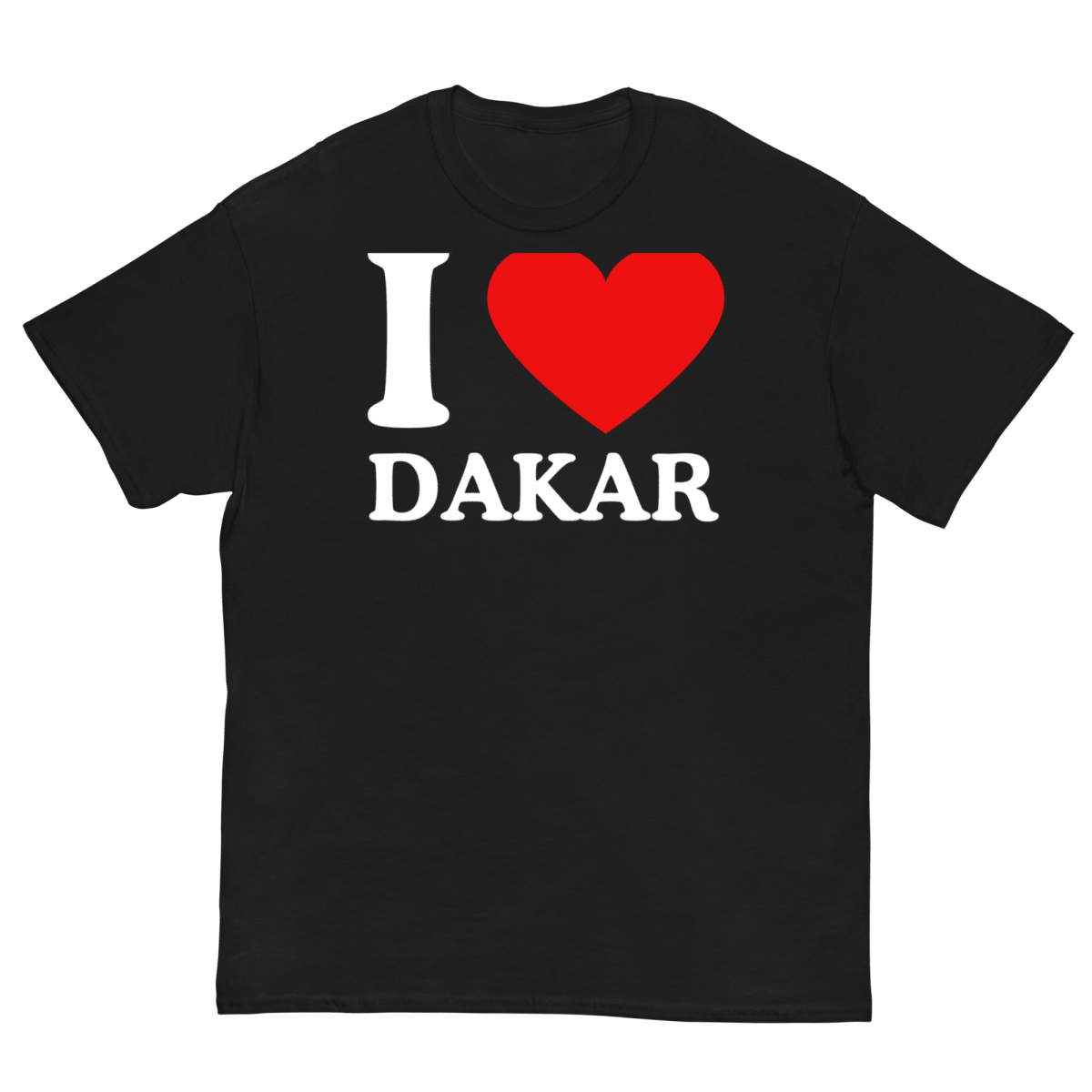 T-Shirt I Love Dakar - Cop Ta Sape