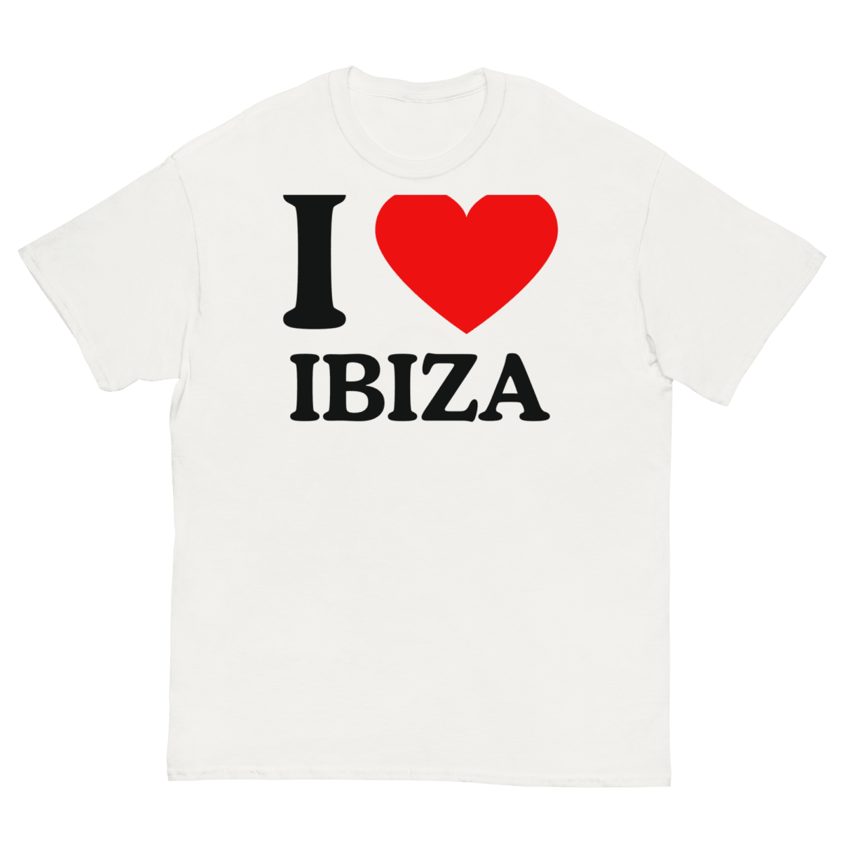 T-Shirt I Love Ibiza - Cop Ta Sape