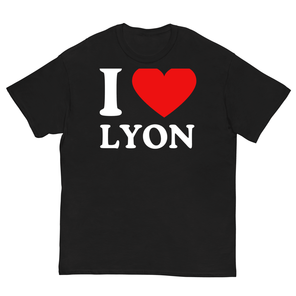 T-Shirt I Love Lyon - Cop Ta Sape