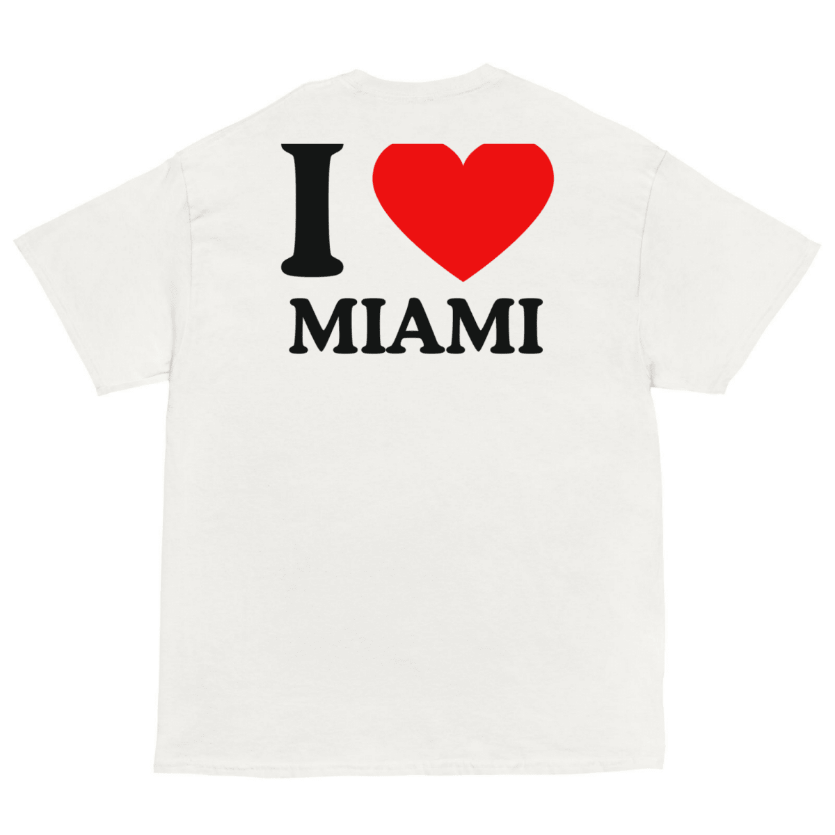 T-Shirt I Love Miami - Cop Ta Sape