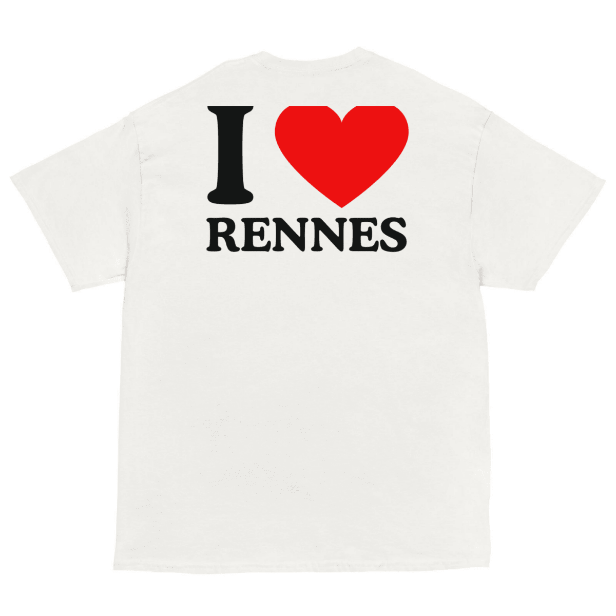 T-Shirt I Love Rennes - Cop Ta Sape