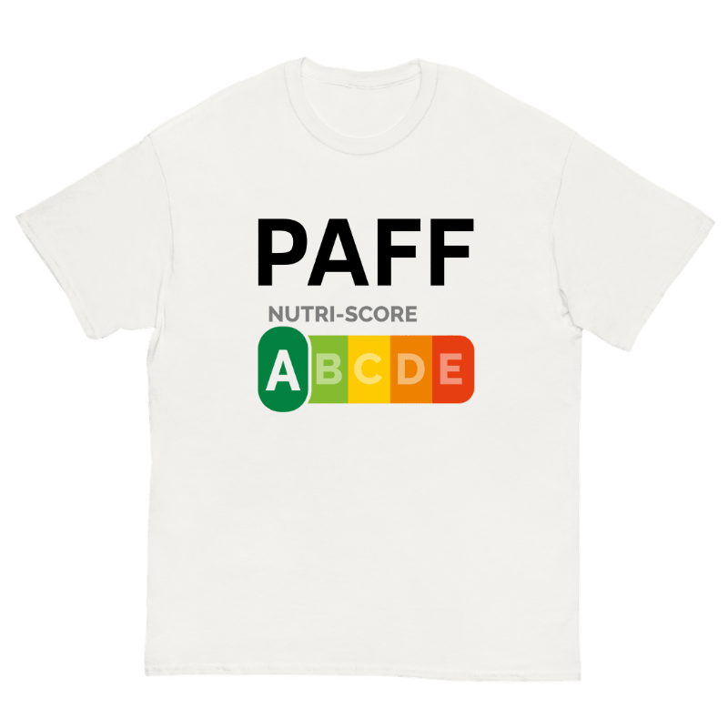T-Shirt PAFF Nutri-Score - Cop Ta Sape