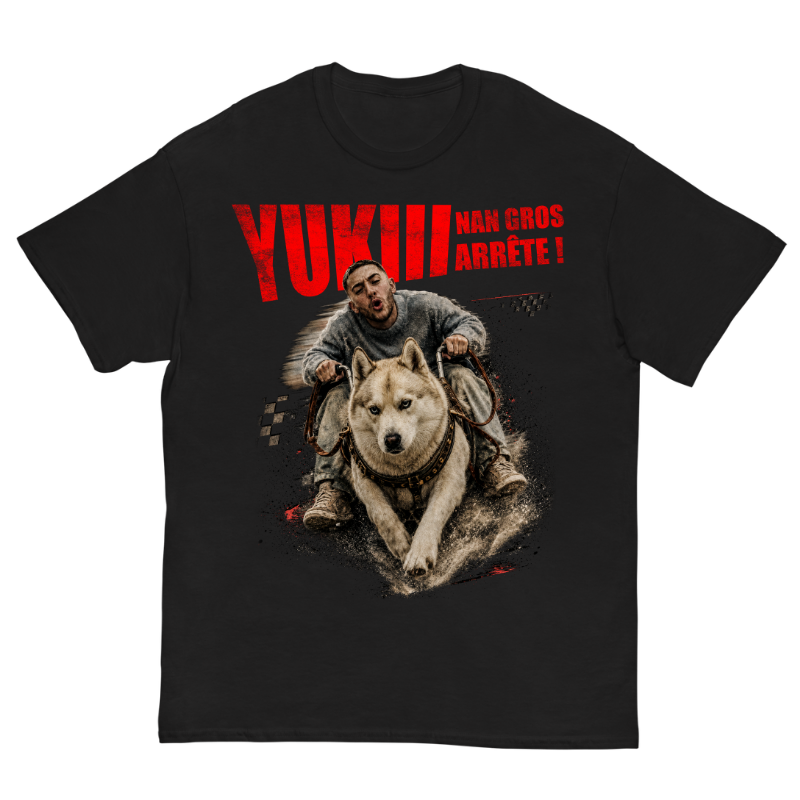 T-shirt Nan mais Yuki gros Michou vu de face